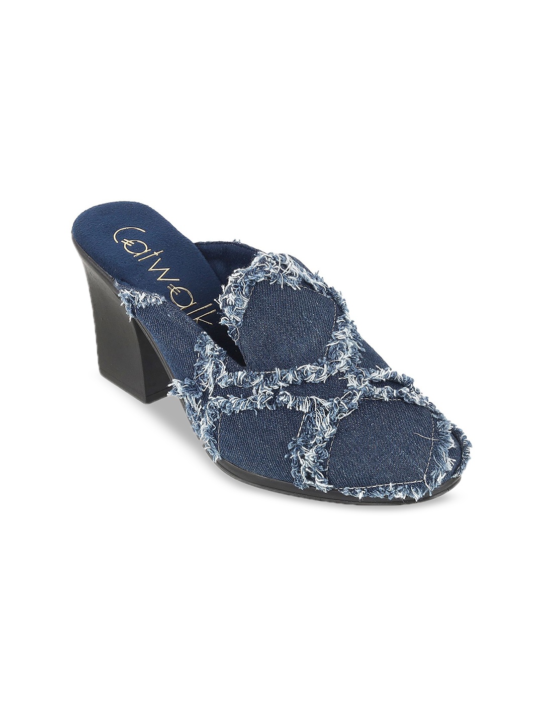 

Catwalk Women Stiletto Round Toe Mules, Blue
