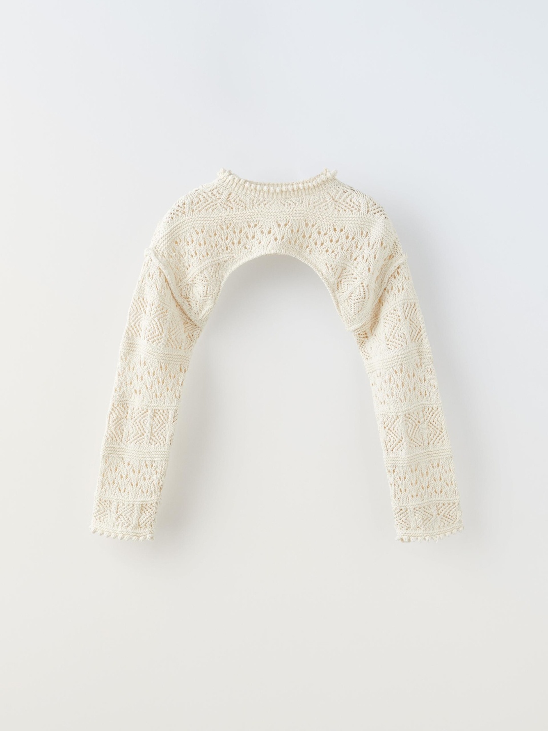 

ZARA Girls Beige Sweaters