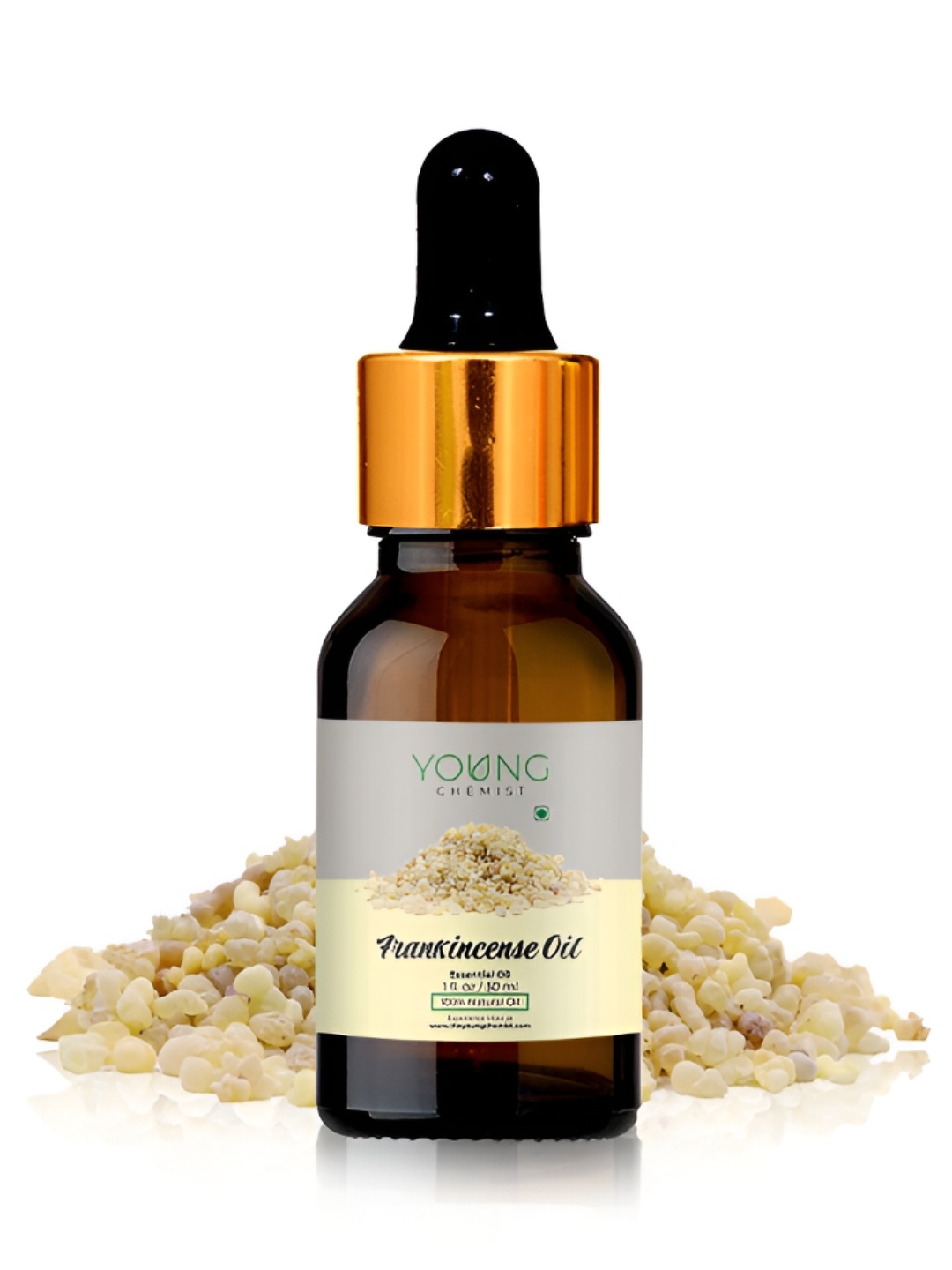 

YOUNG CHEMIST Frankincense Essential Oil For Skin & Hair - 15 ml, Brown