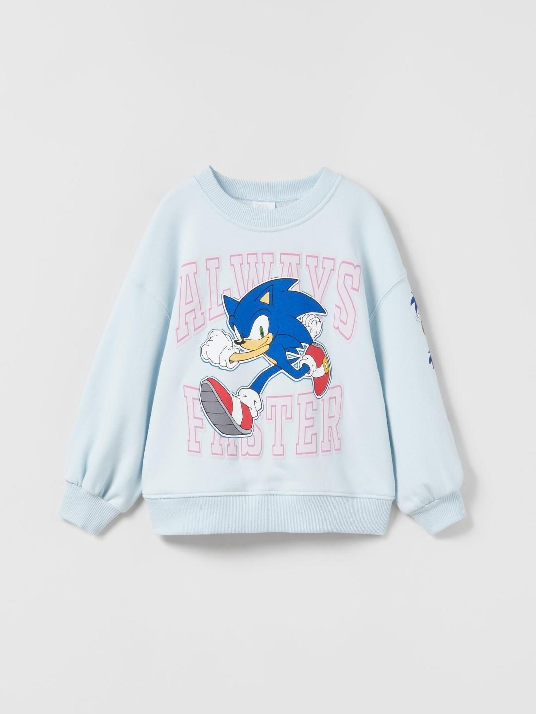 

ZARA Girls Blue Sweaters