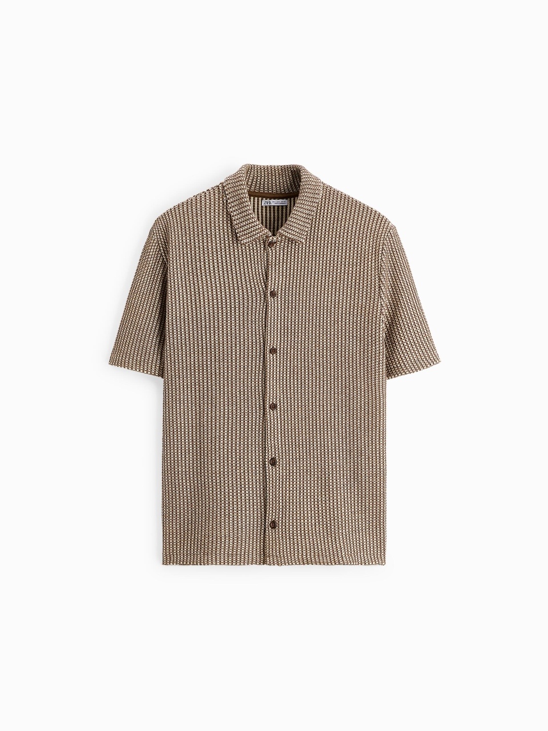 

ZARA Men Brown Sweaters