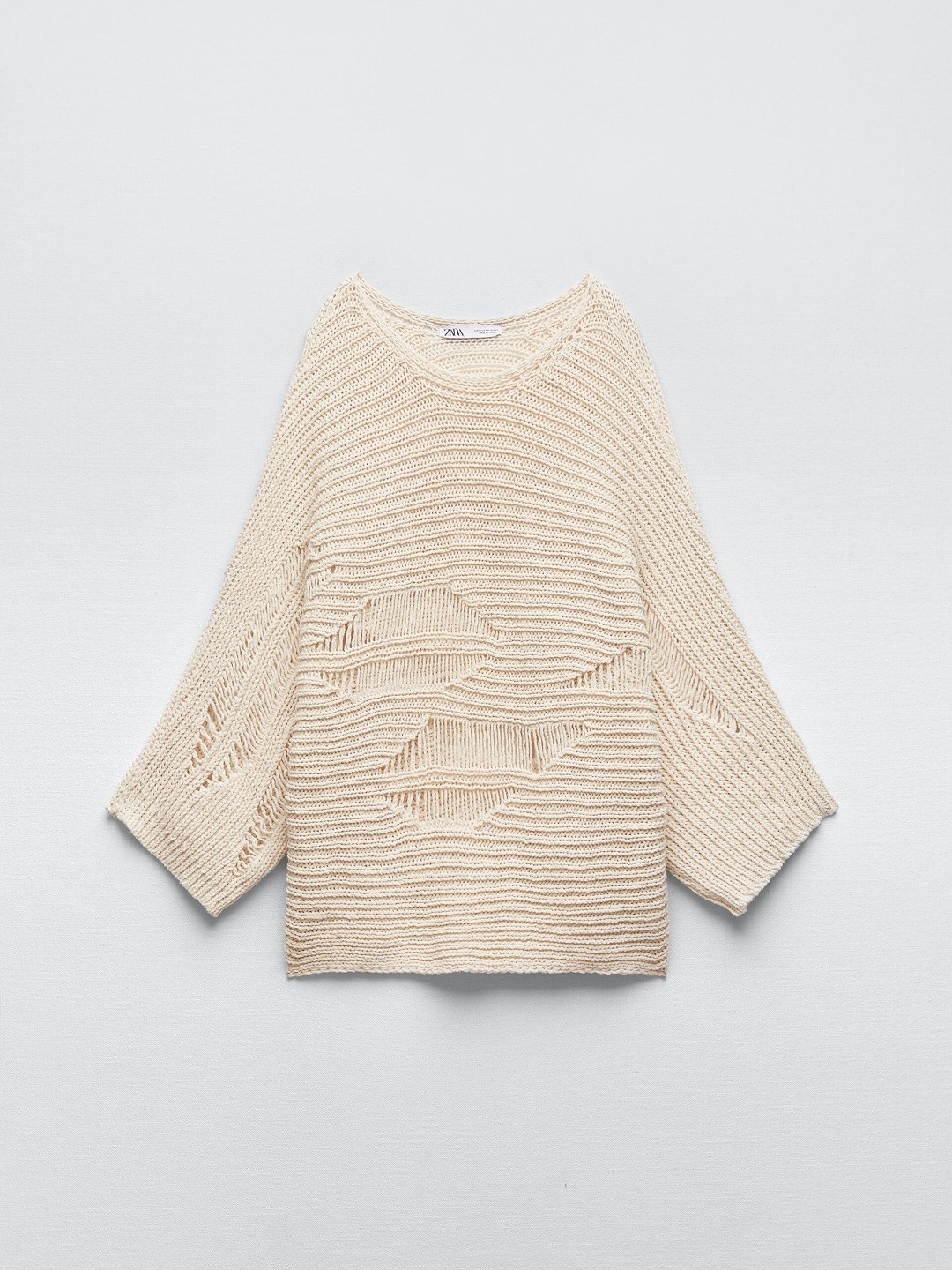 

ZARA Women Beige Sweaters