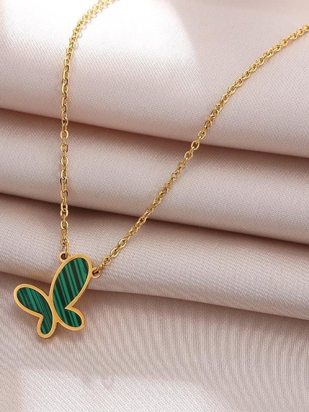 

MYKI Gold-Plated Contemporary Pendants with Chains