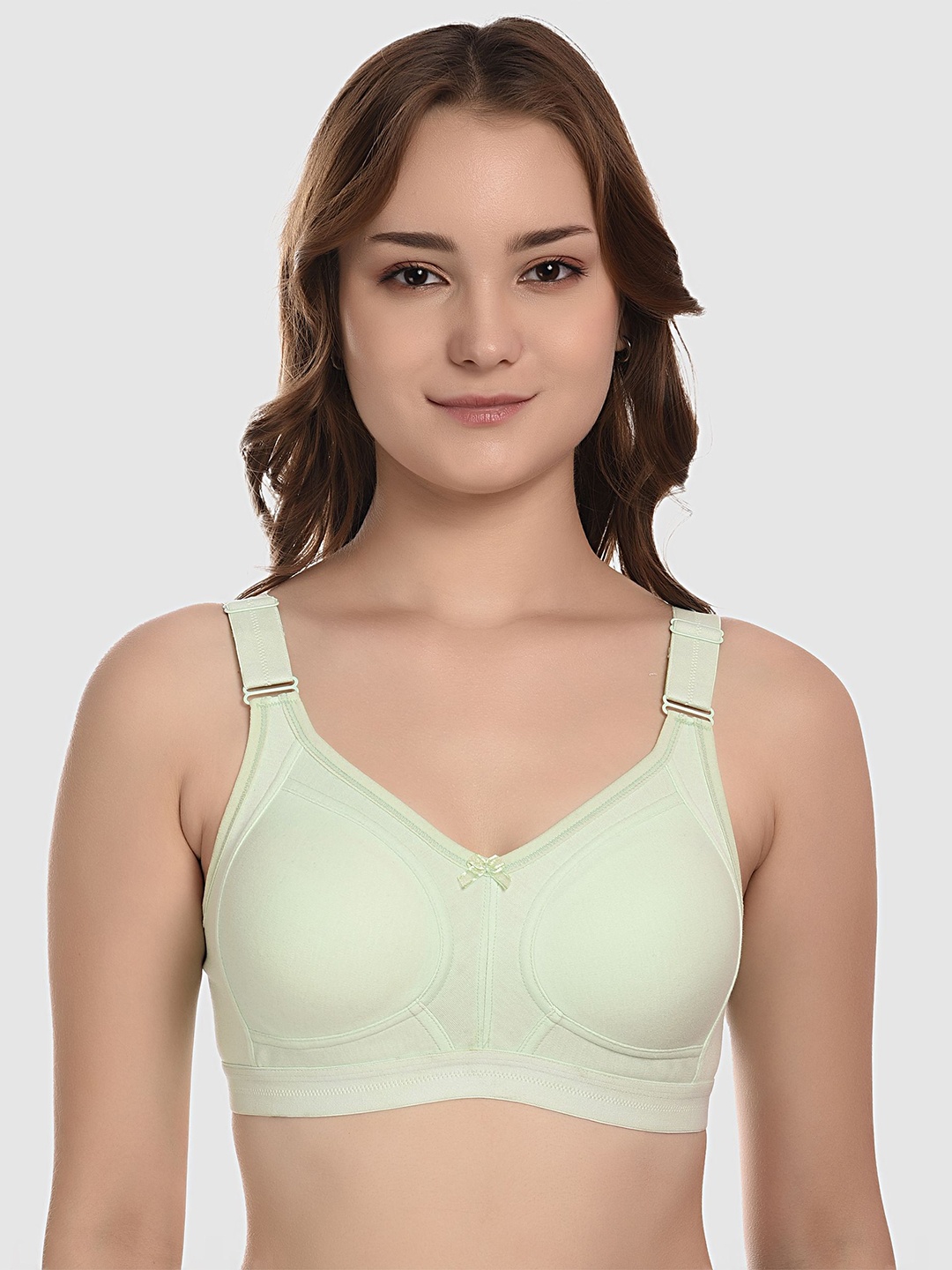 

Bruchi CLUB Full Coverage Non-Padded Everyday Bra, Sea green