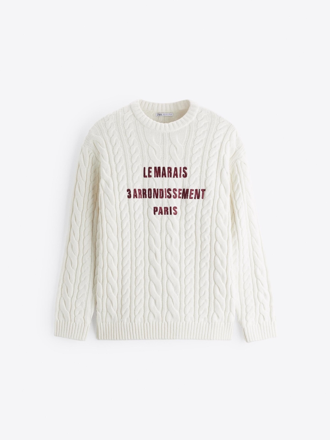 

ZARA Men Beige Sweaters