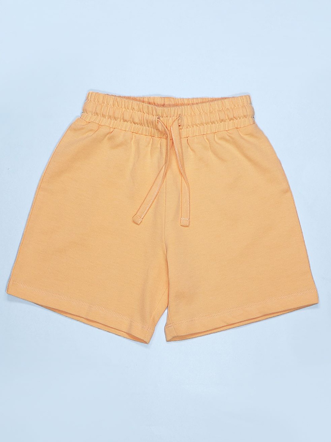 

BE AWARA Kids Cotton Regular Fit Shorts, Yellow