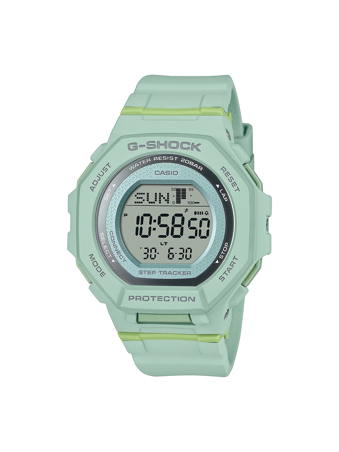 

CASIO Women Dial & Cuff Straps Digital Watch G1618, Green