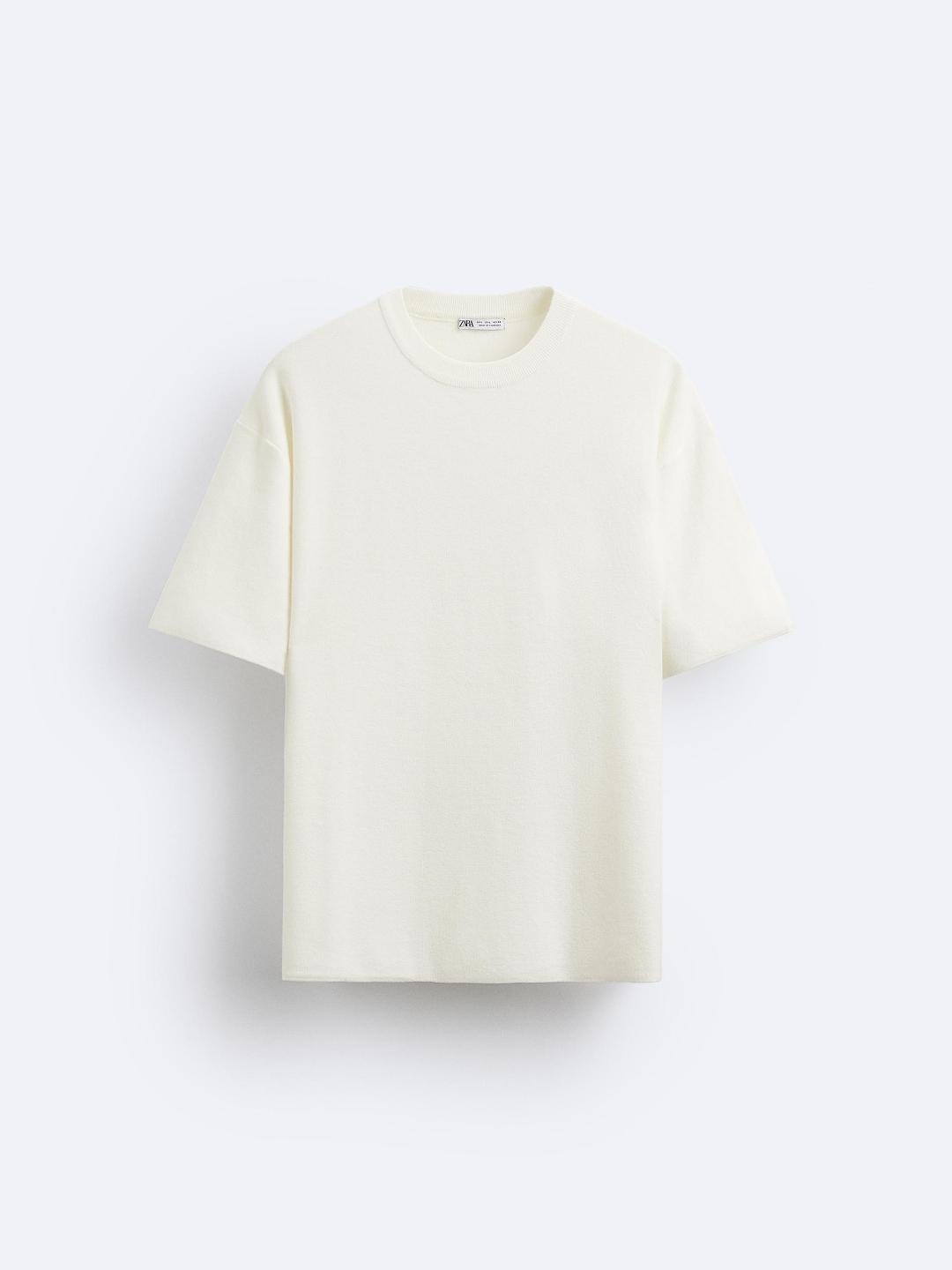 

ZARA Men Beige Sweaters
