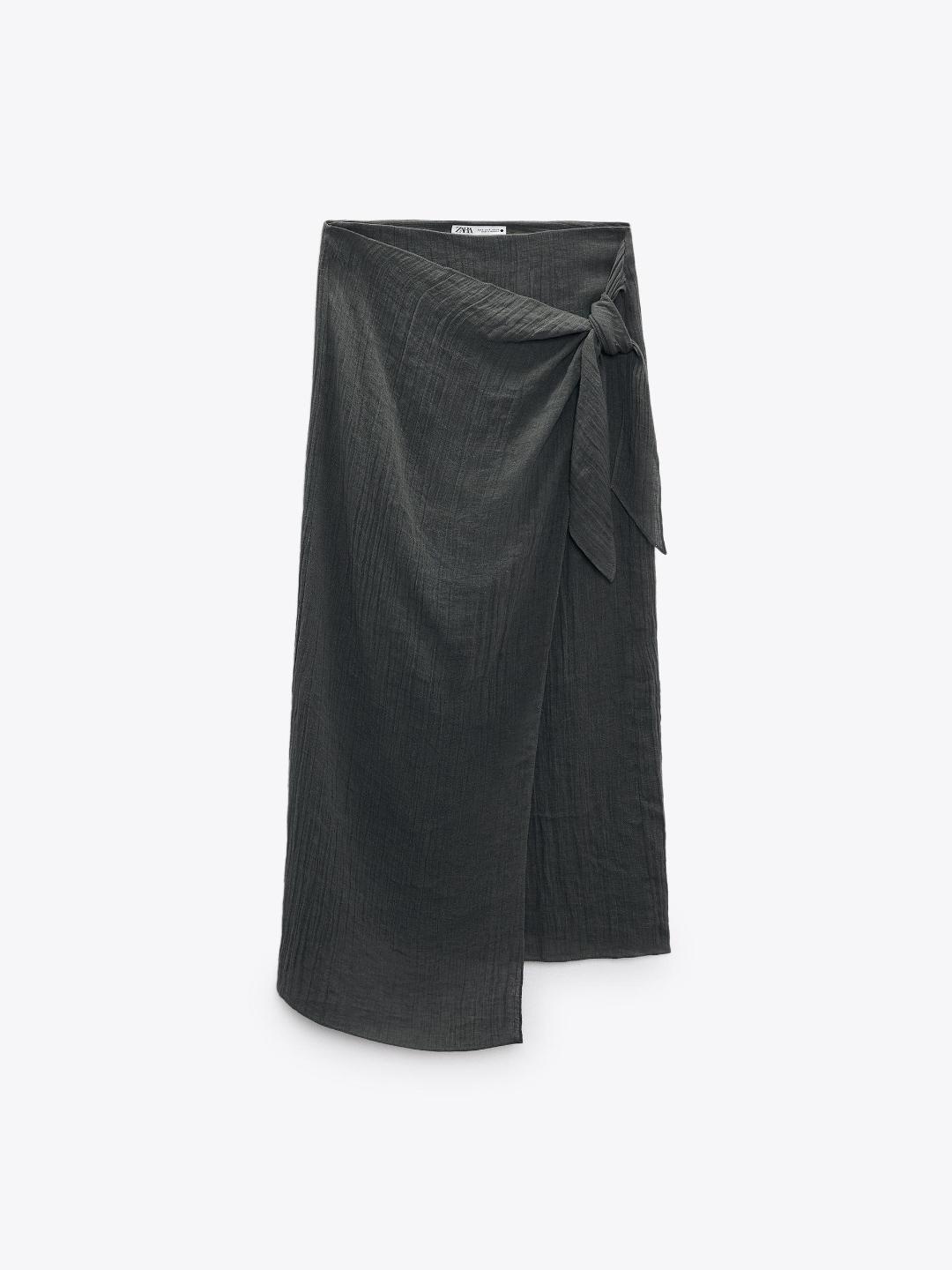 

ZARA Women Grey Skirts