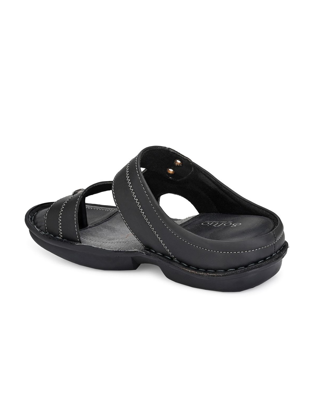 

SOFTIO Men Synthetic Comfort Sandals, Black