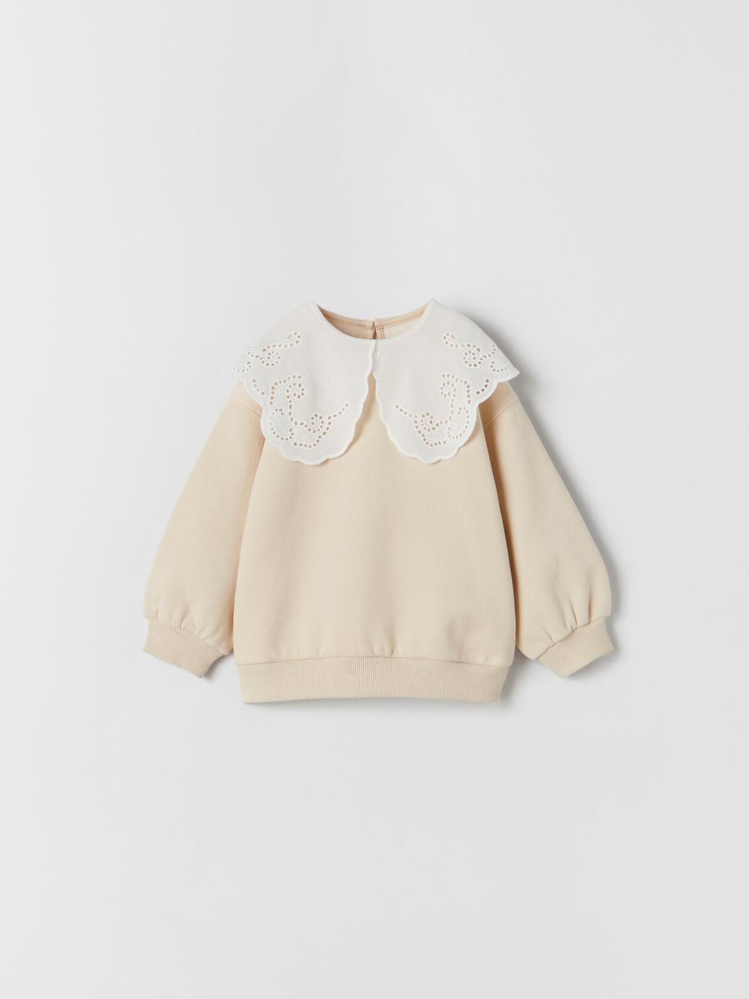 

ZARA Kids-Unisex Beige Sweaters