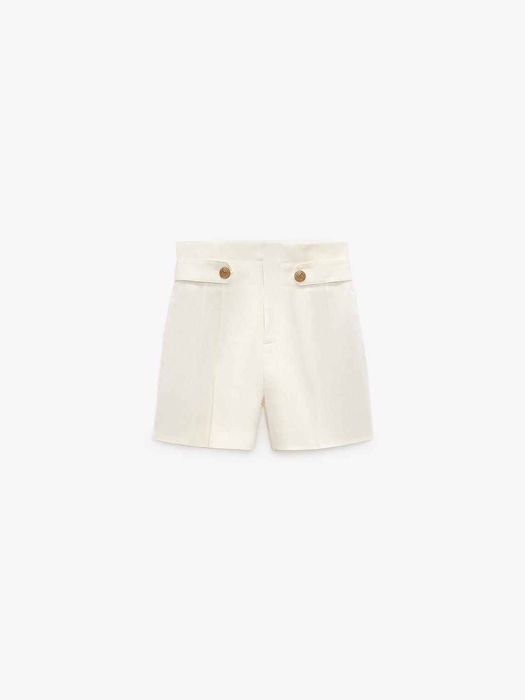 

ZARA Women White Shorts