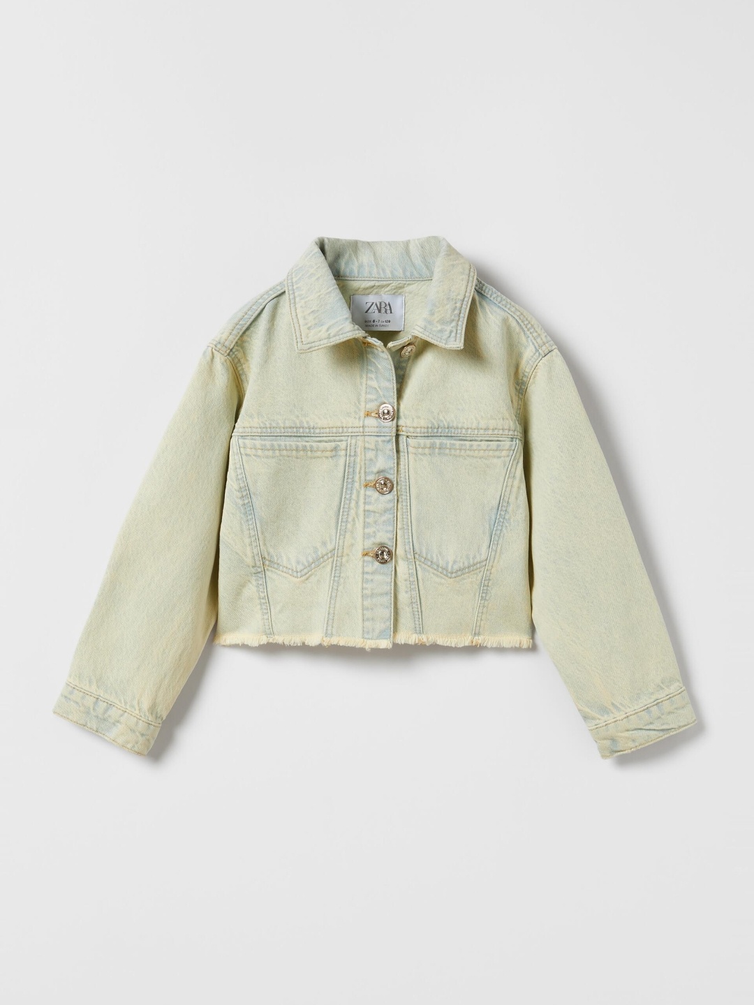 

ZARA Girls Yellow Jackets