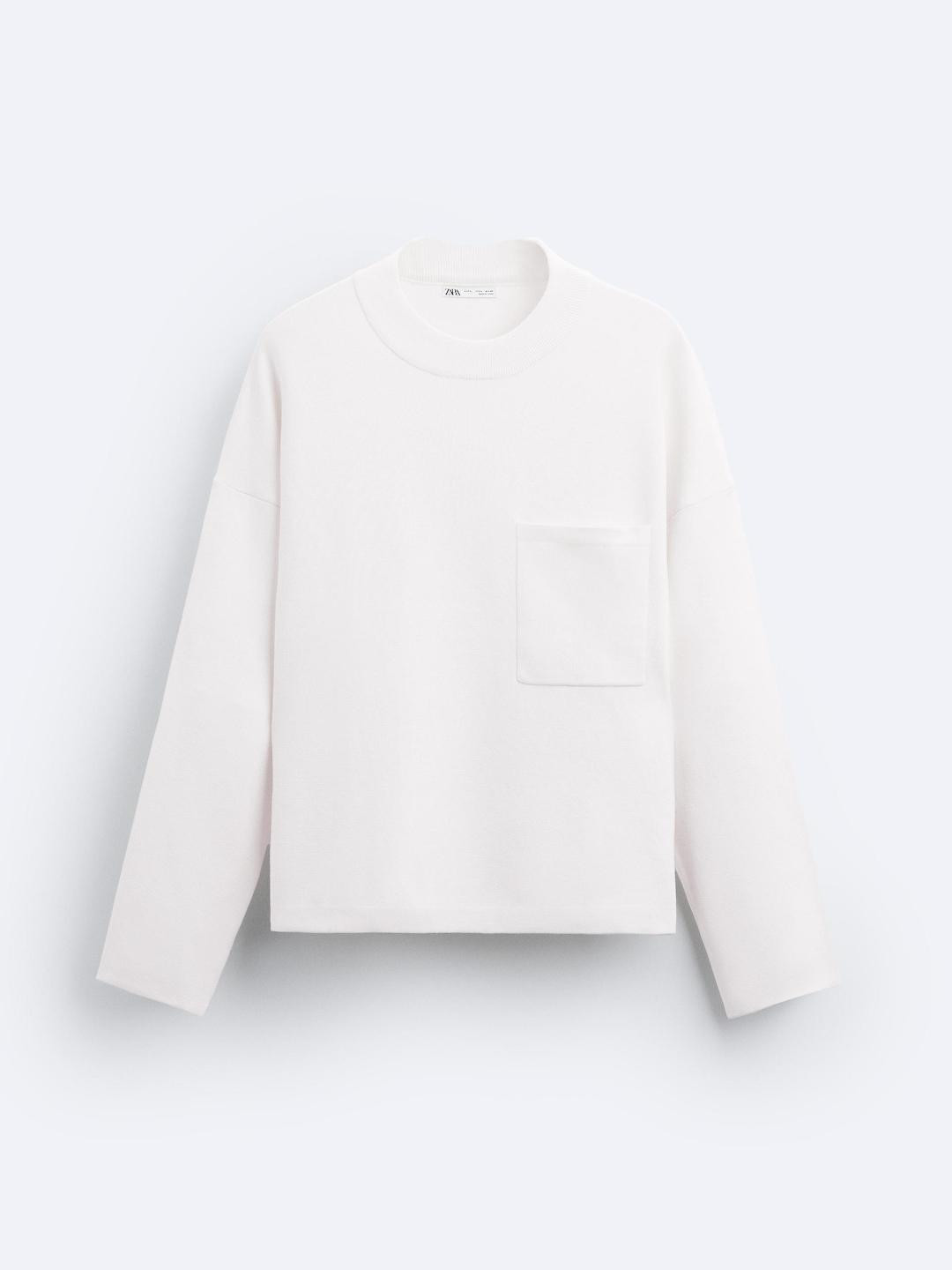 

ZARA Men Beige Sweaters