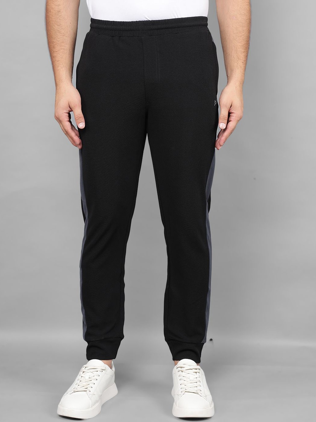 

Force NXT Men Mid-Rise Sports Joggers, Black
