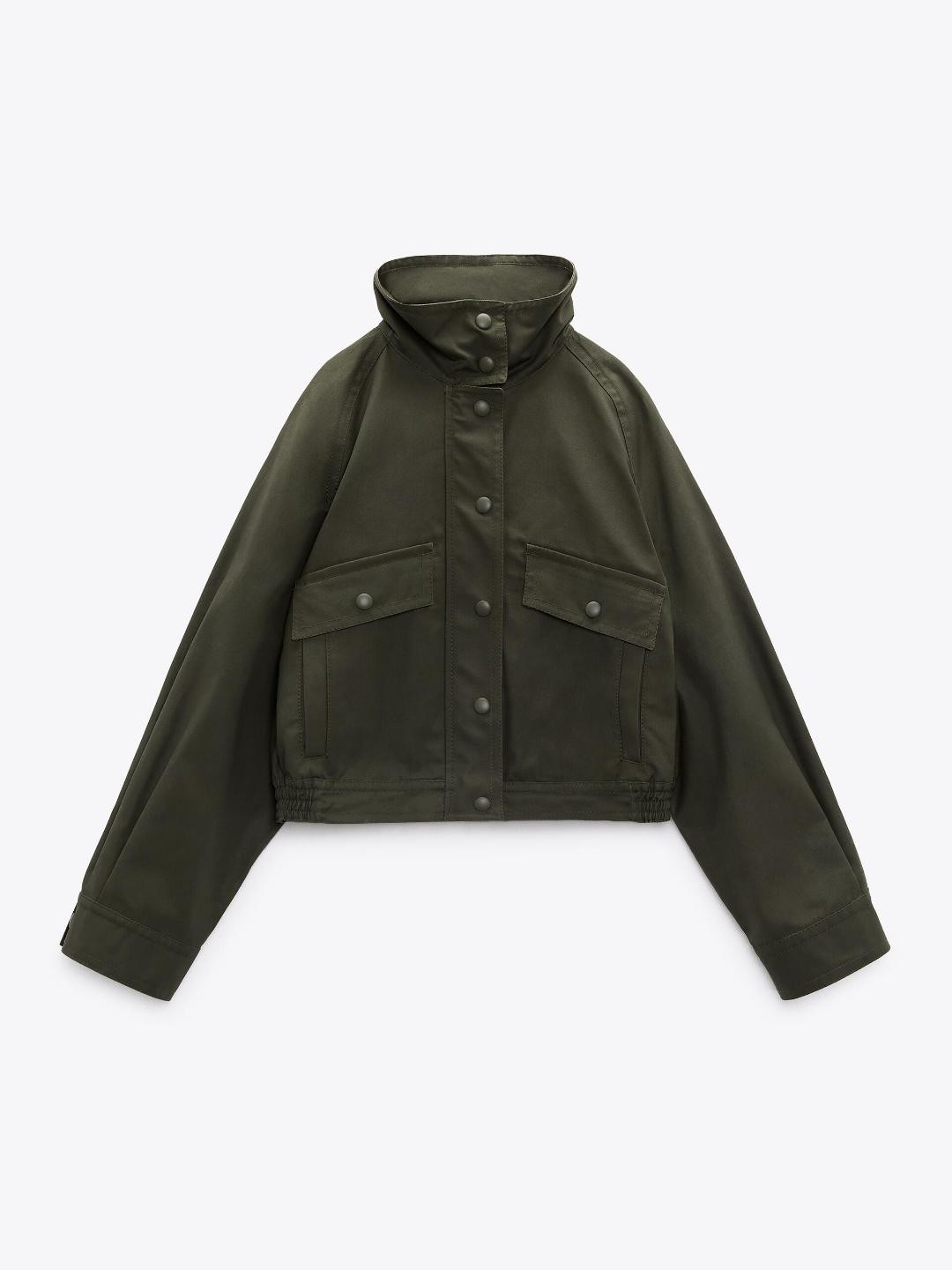 

ZARA Women Khaki Jackets