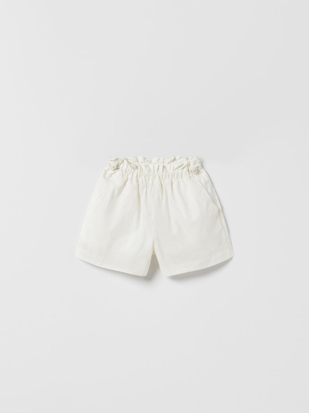 

ZARA Girls White Shorts