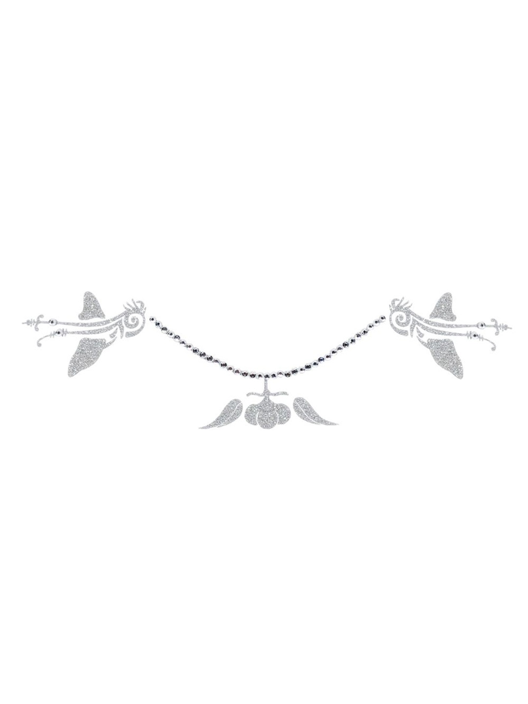 

Comet Busters Body Jewel Temporary Tattoo, Silver