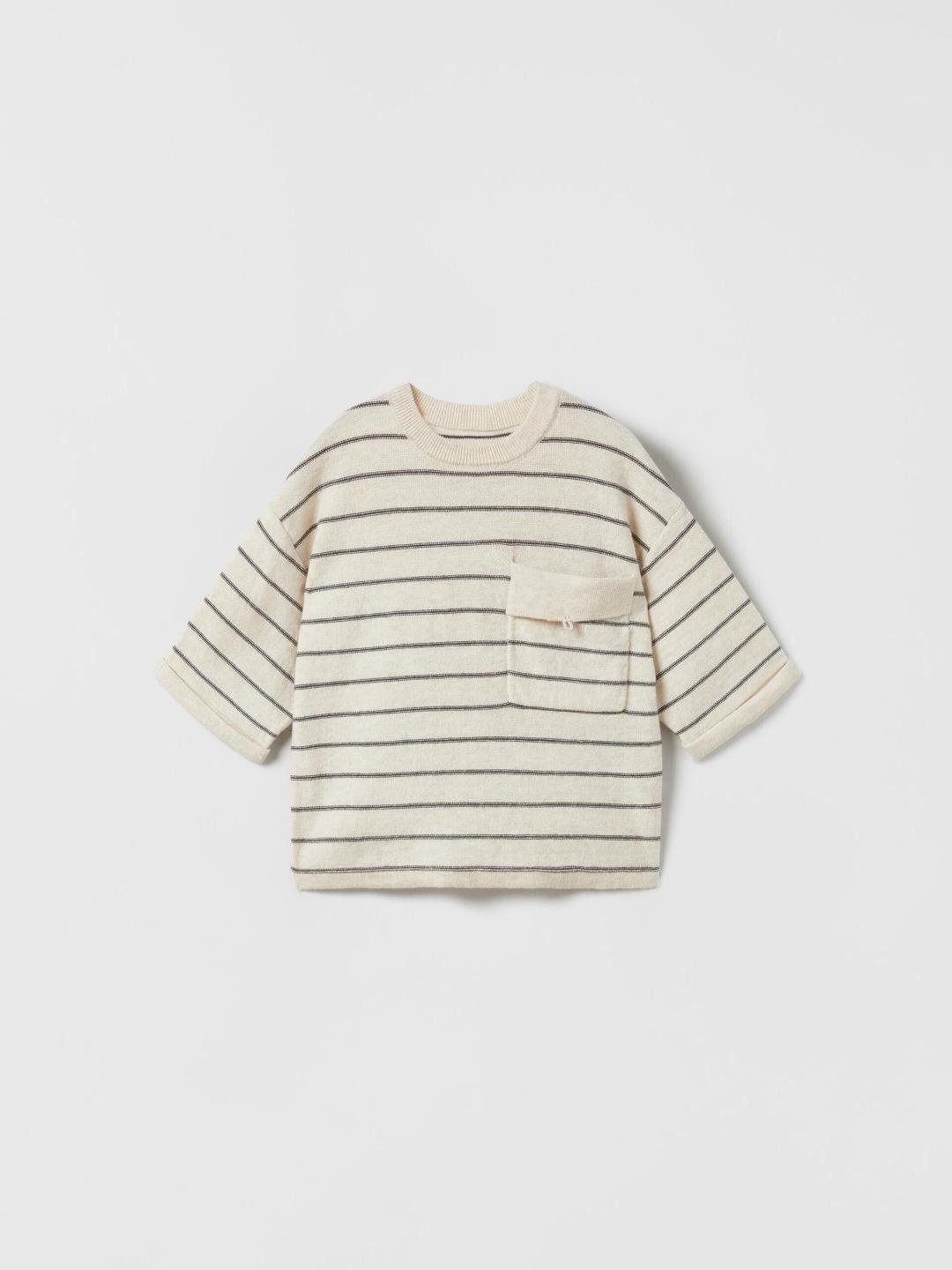 

ZARA Kids-Unisex Beige Sweaters