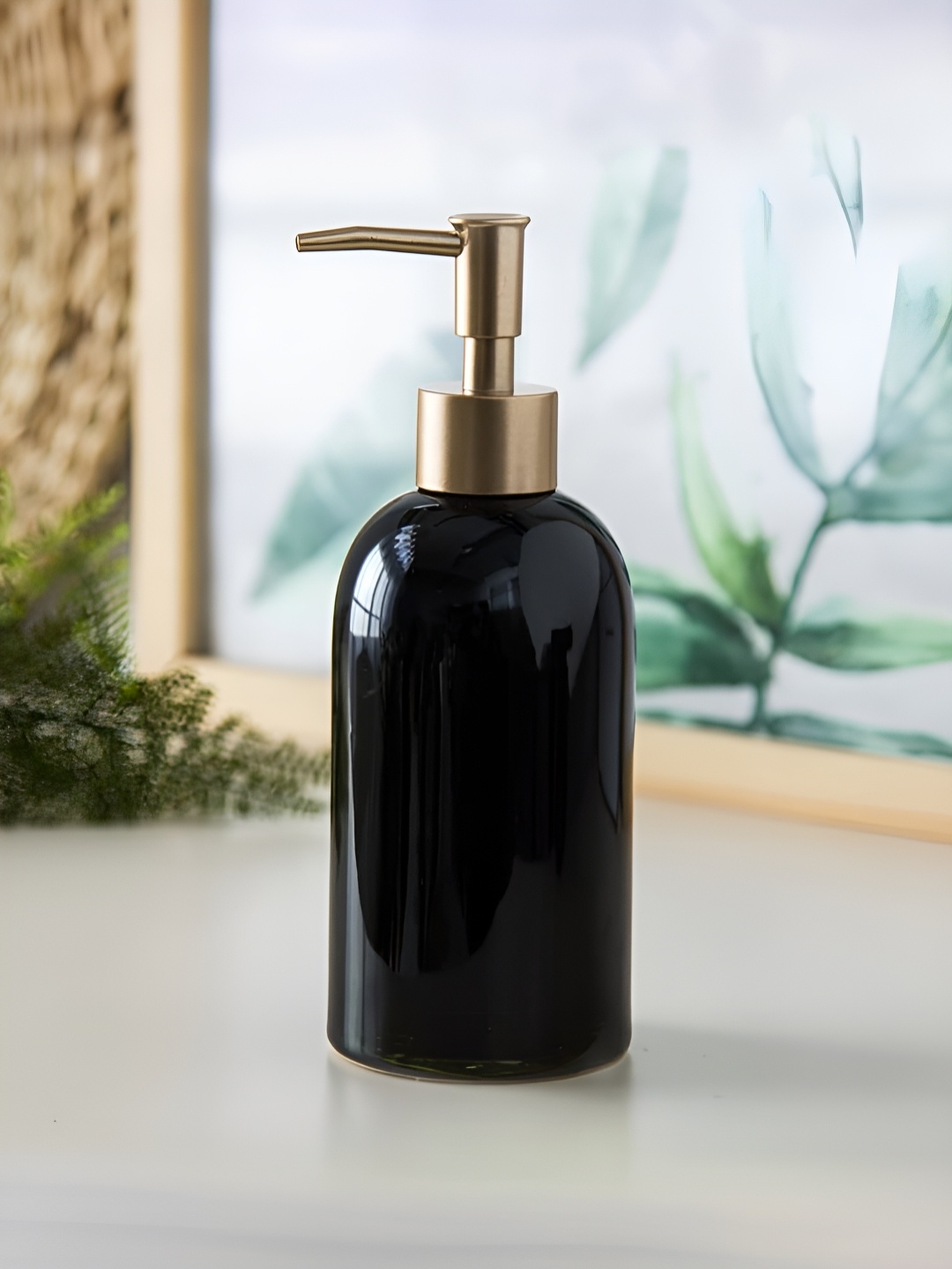 

The Better Home Black Ceramic Soap Dispenser 420ml