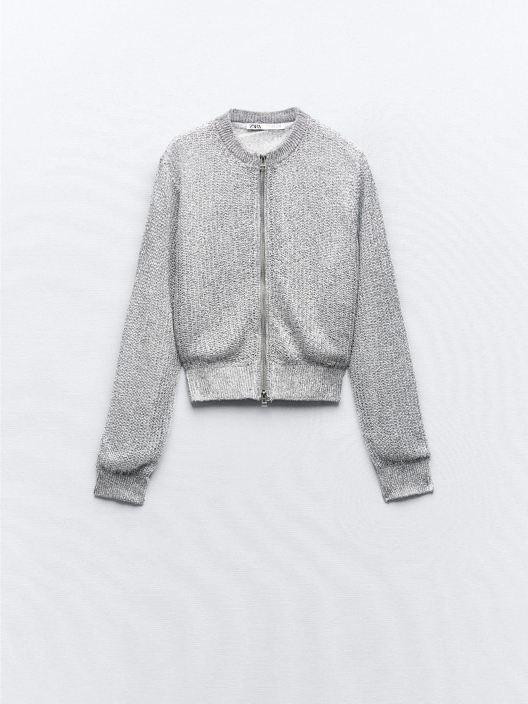 

ZARA Women Silver Sweaters