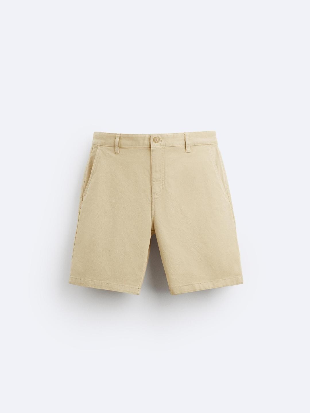 

ZARA Men Beige Shorts