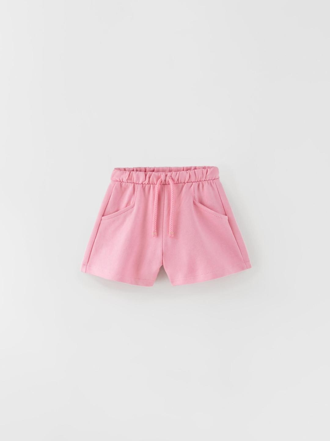 

ZARA Kids-Unisex Pink Shorts