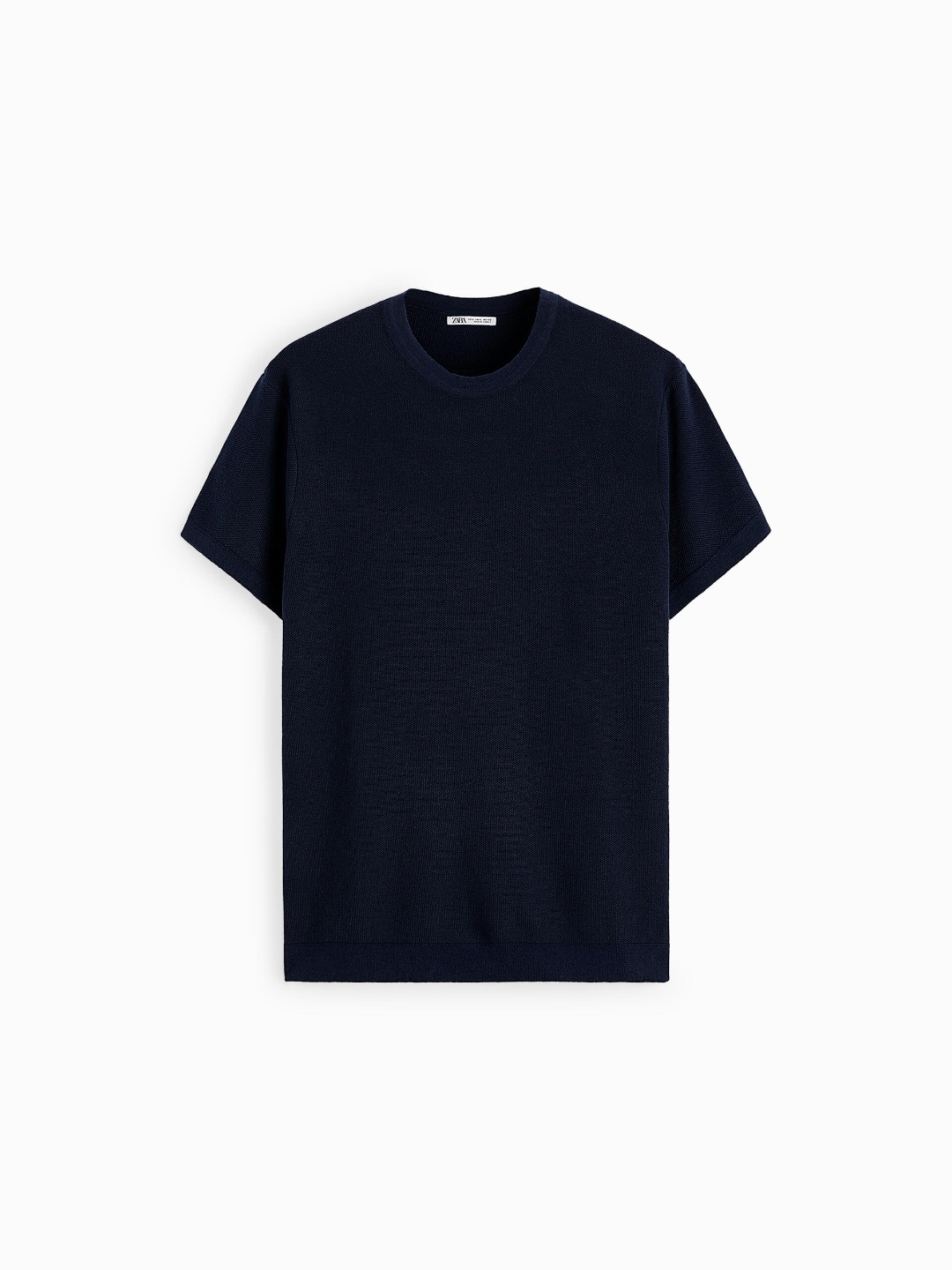 

ZARA Men Navy Blue Sweaters