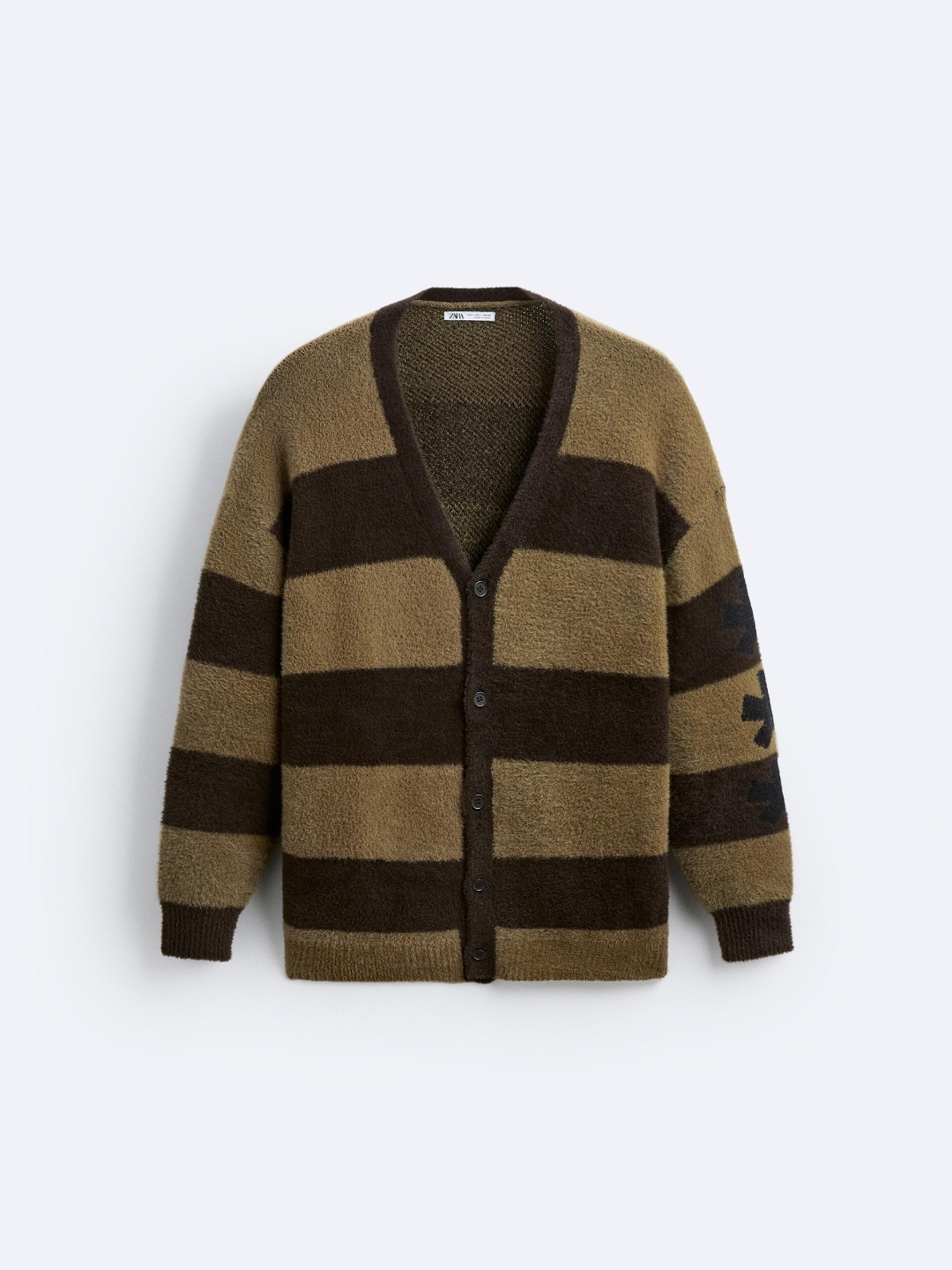 

ZARA Men Brown Sweaters