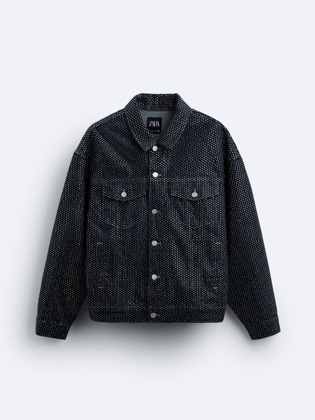

ZARA Men Blue Jackets