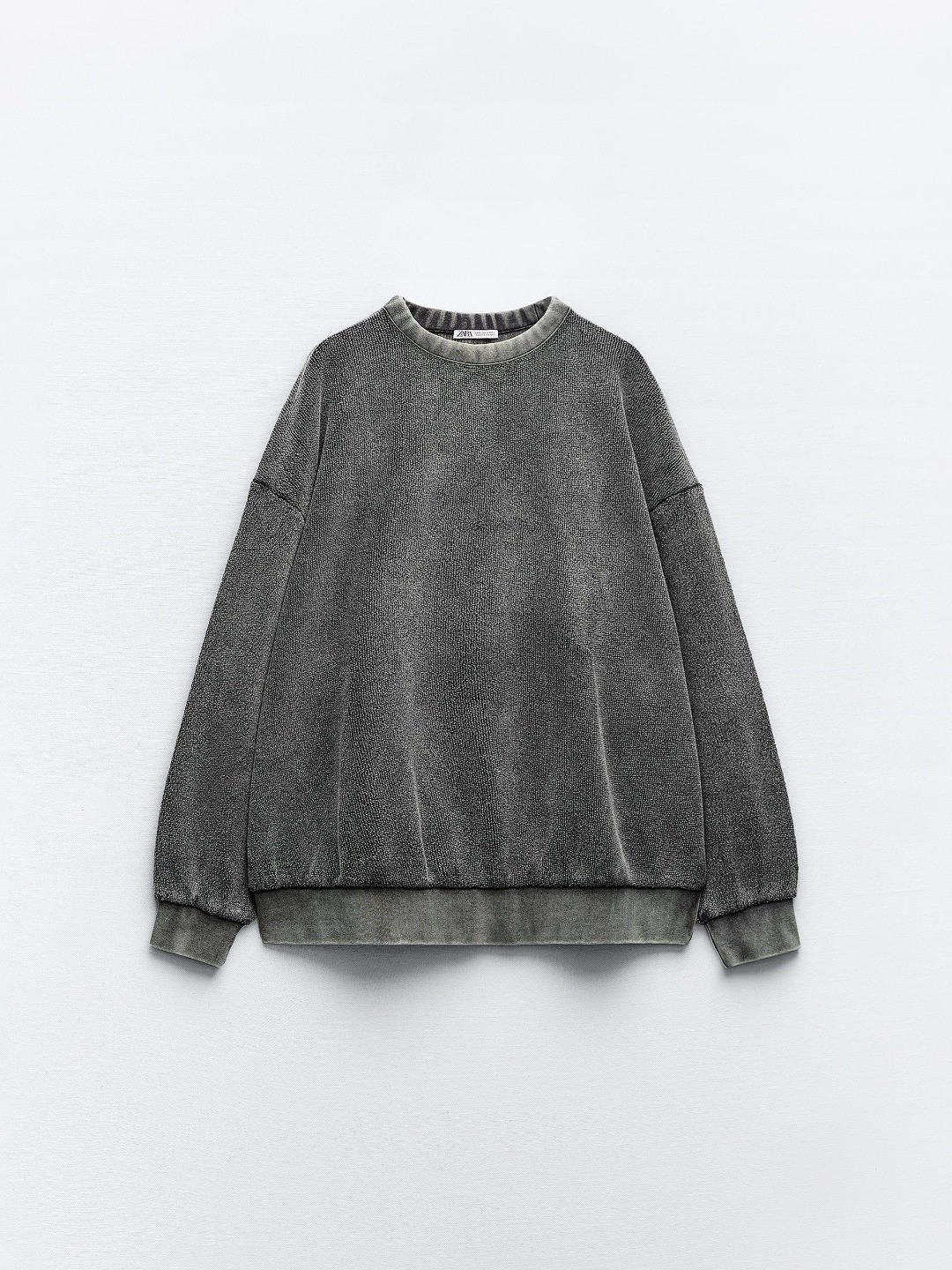 

ZARA Women Grey Sweatshirts