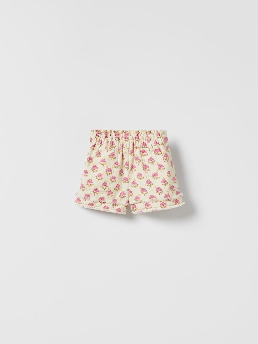 

ZARA Kids-Unisex Pink Shorts