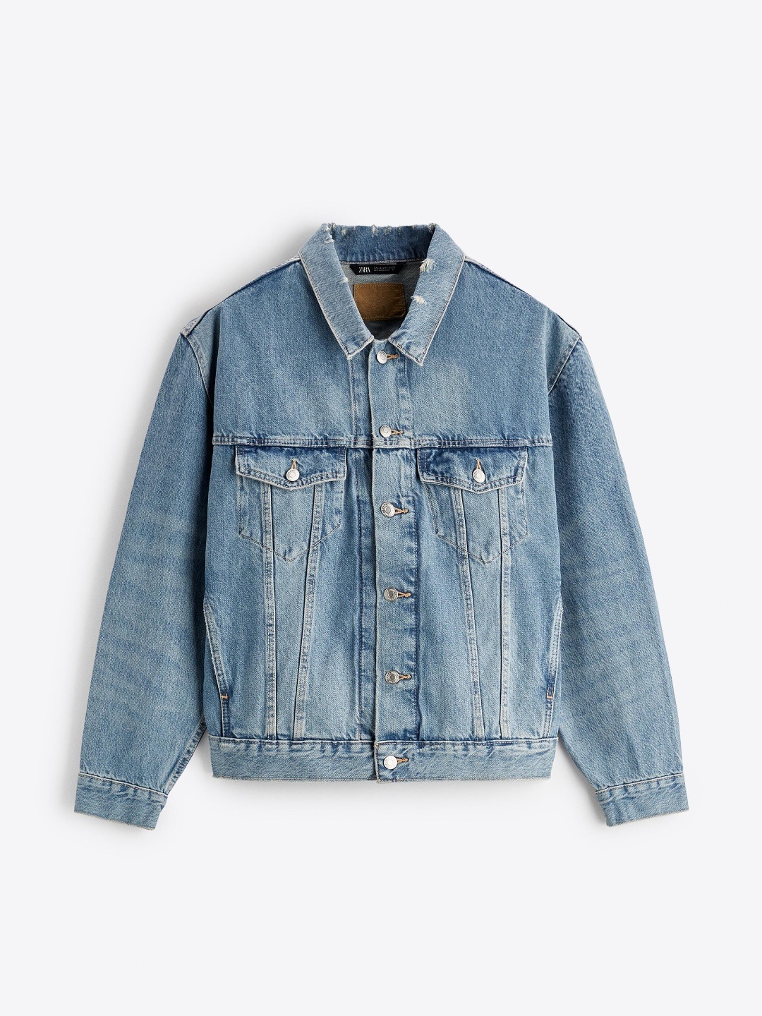 

ZARA Men Blue Jackets
