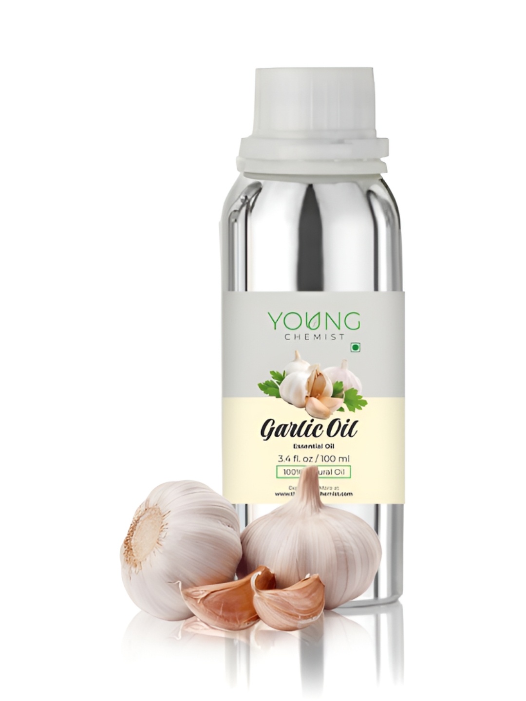 

YOUNG CHEMIST Garlic Essential Oil For Hair & Skin - 100 ml, Yellow