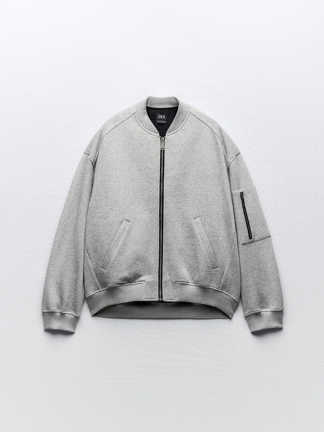

ZARA Women Grey Sweatshirts