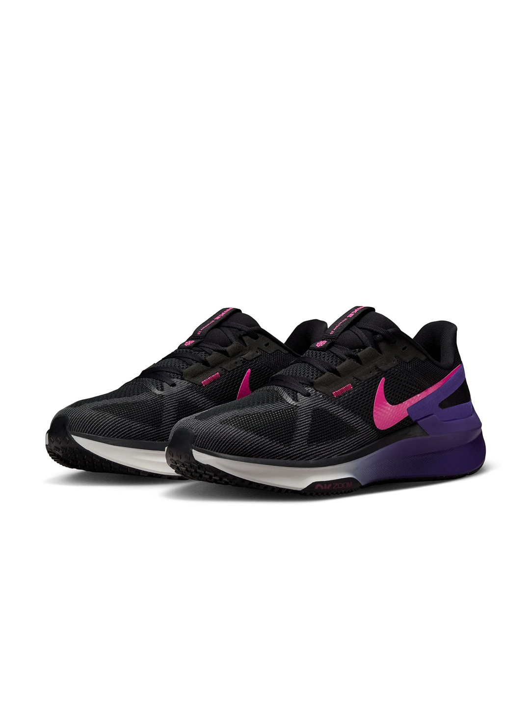 

Nike Structure 25 Men Lace-Ups Road Running Shoes, Black