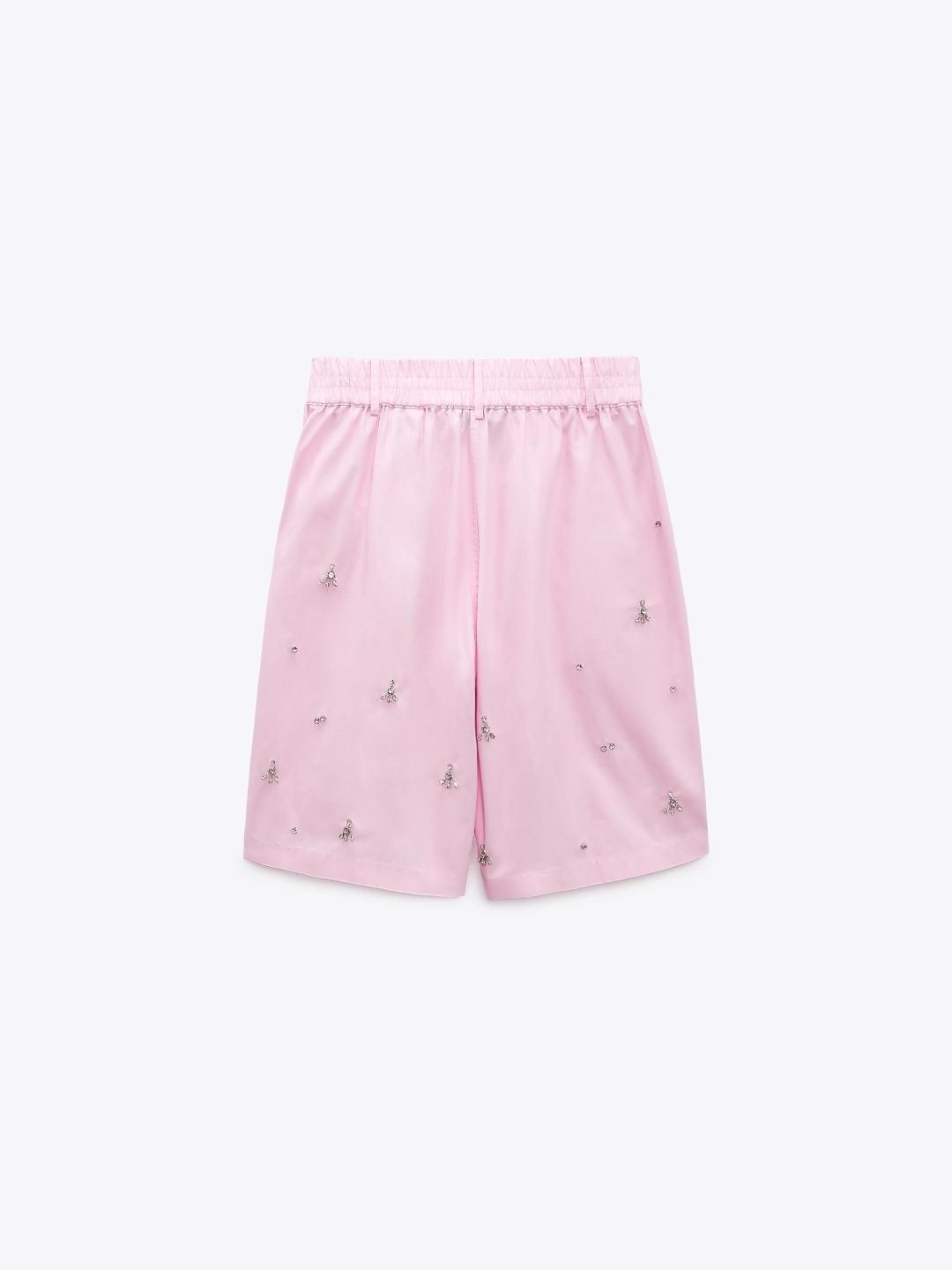 

ZARA Women Pink Shorts