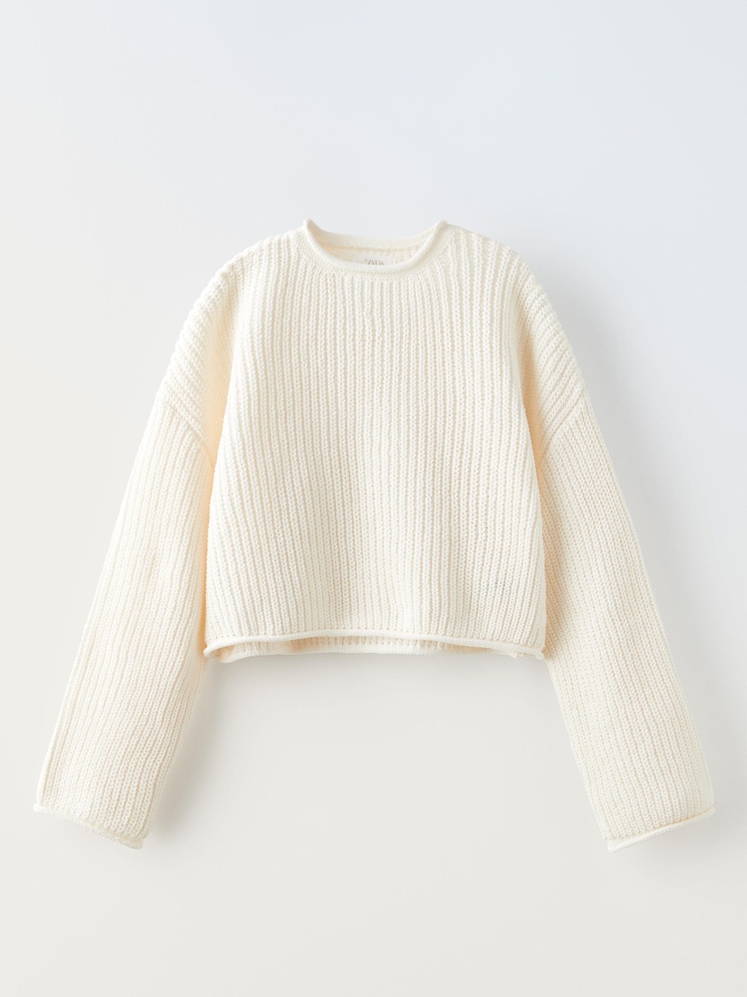 

ZARA Girls Beige Sweaters
