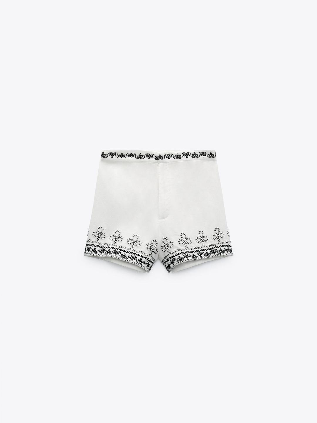 

ZARA Women Beige Shorts