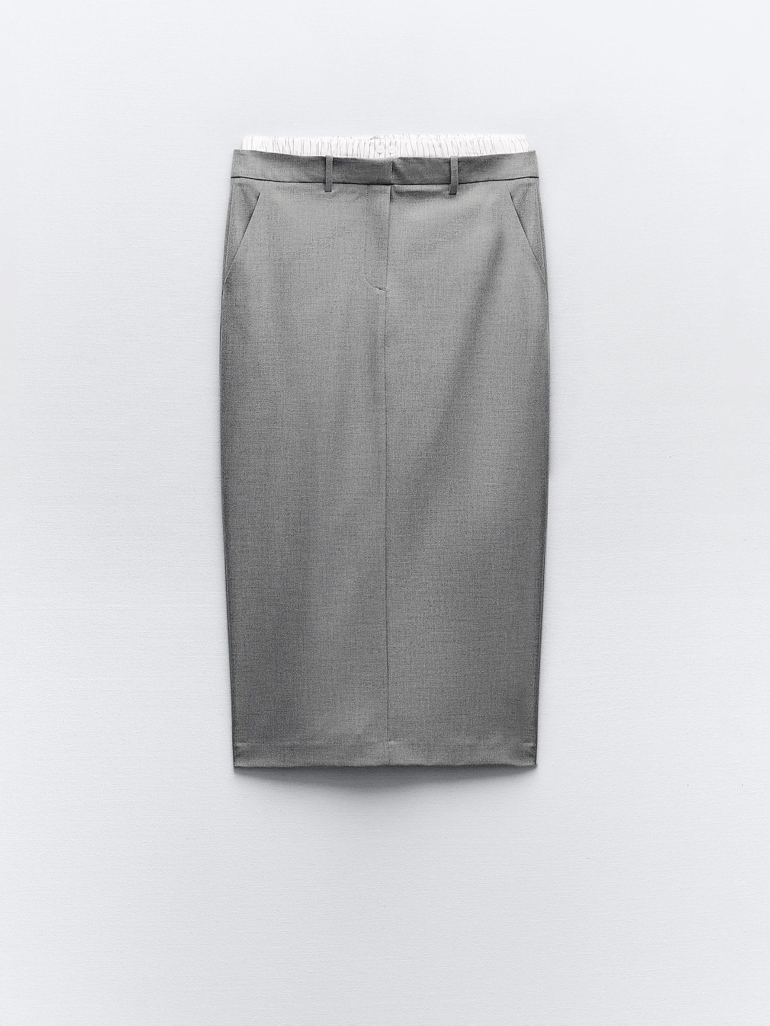 

ZARA Women Grey Skirts