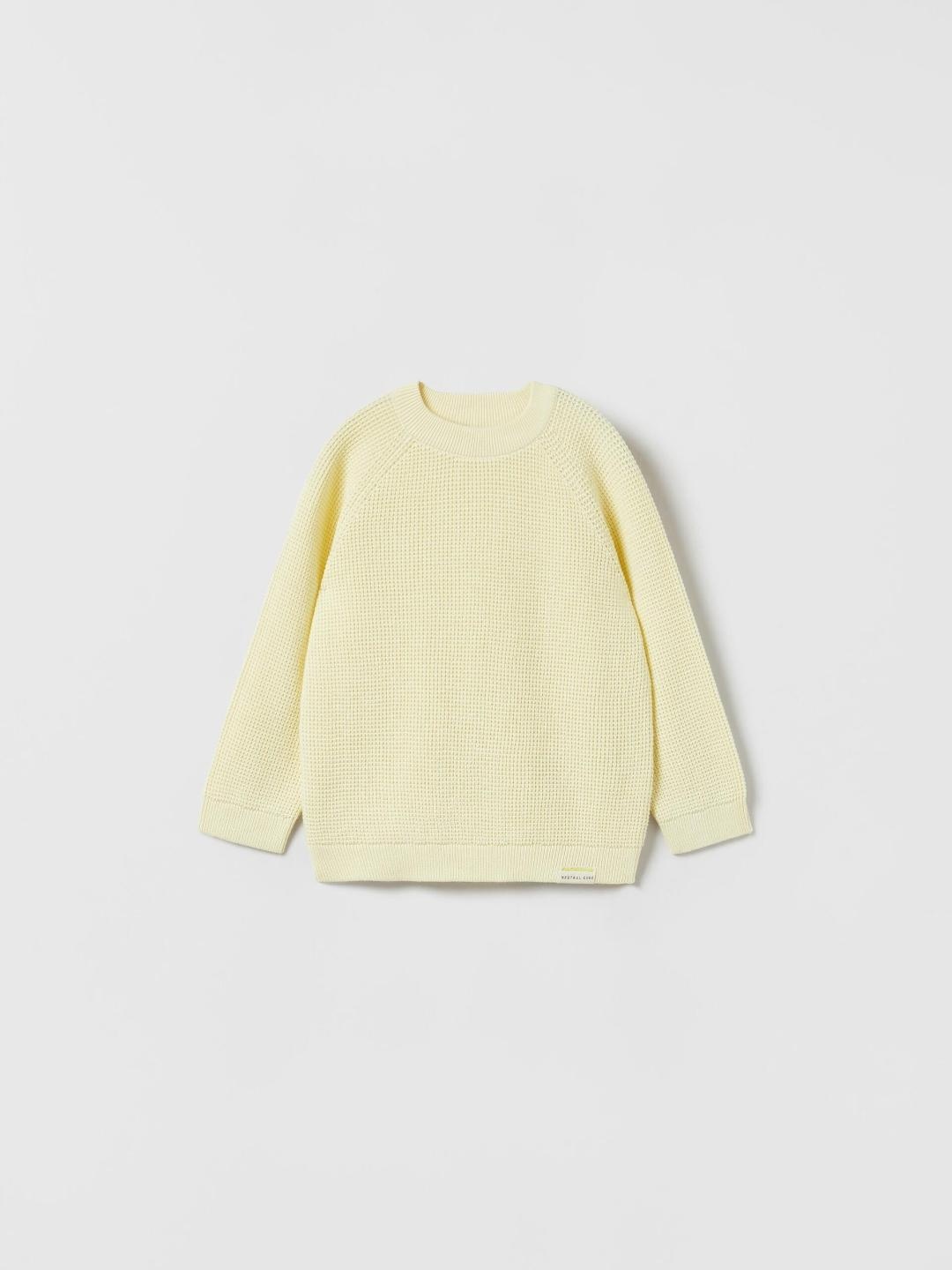 

ZARA Kids-Unisex Yellow Sweaters
