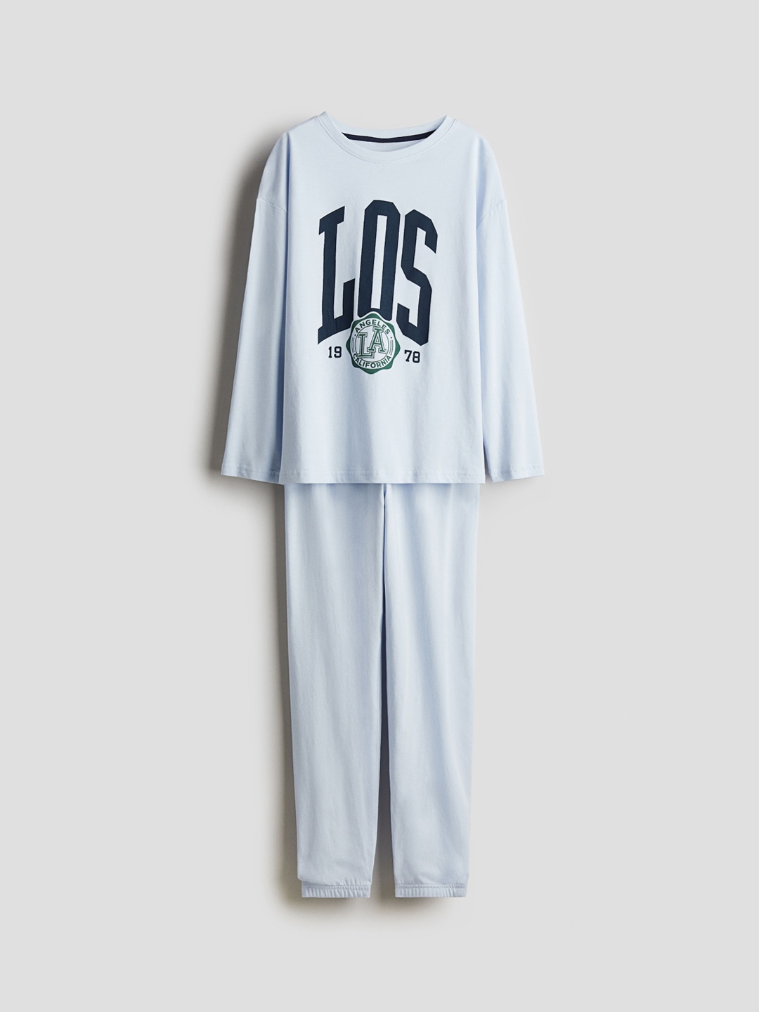 

H&M Boys Cotton Jersey Pyjamas, Blue