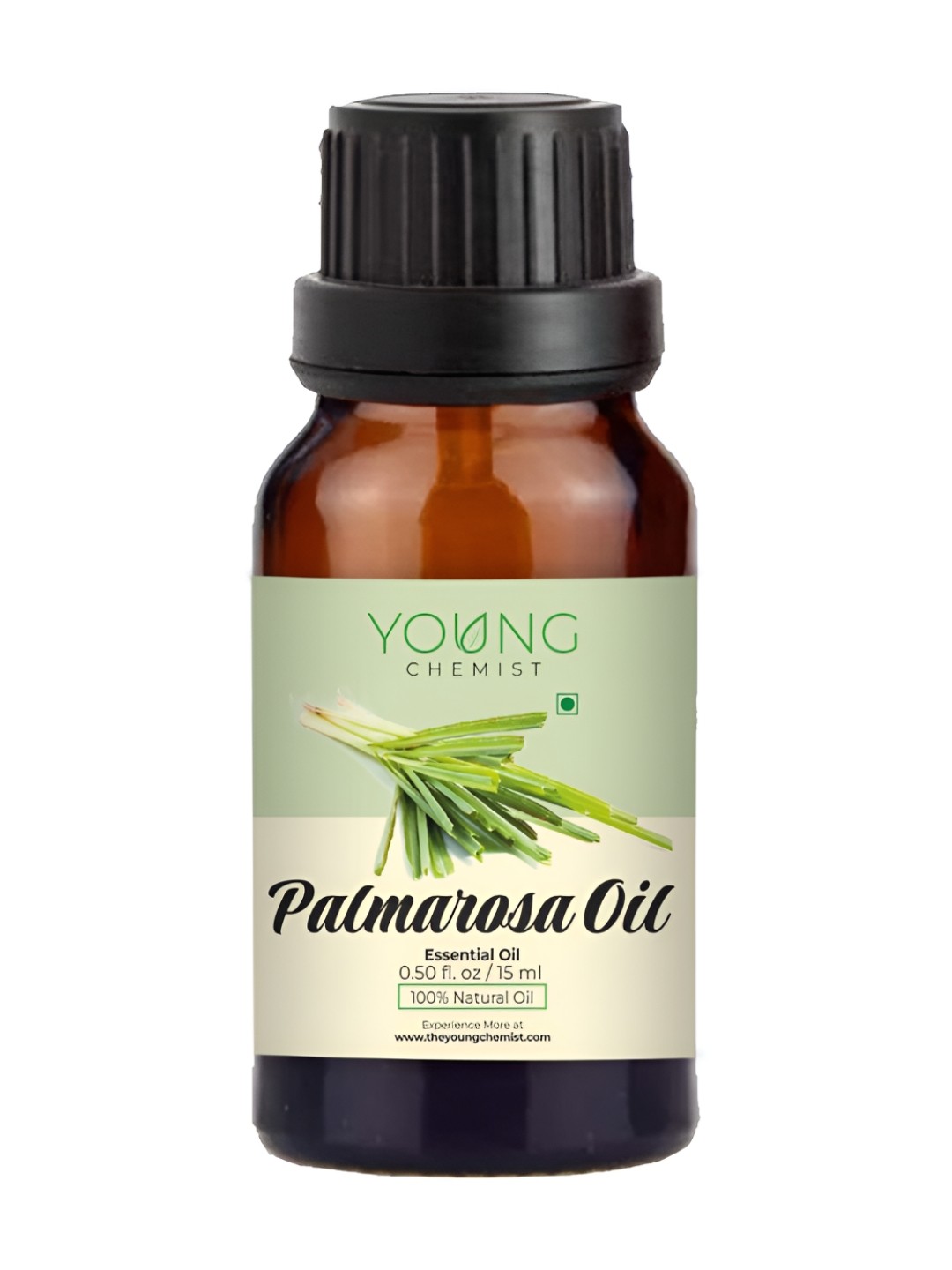 

YOUNG CHEMIST Palmarosa Essential Oil For Skin & Hair - 15 ml, Brown