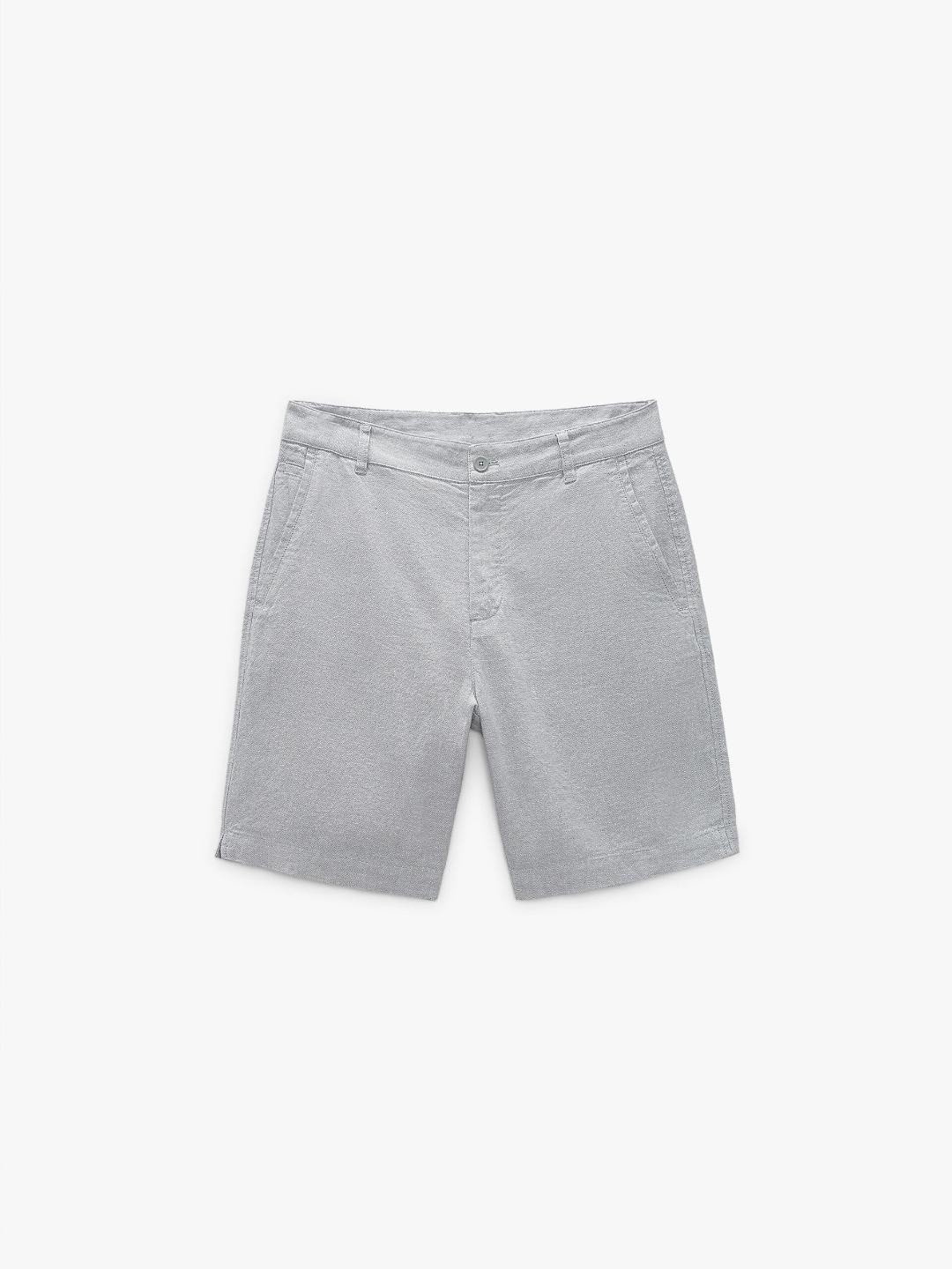 

ZARA Men Grey Shorts