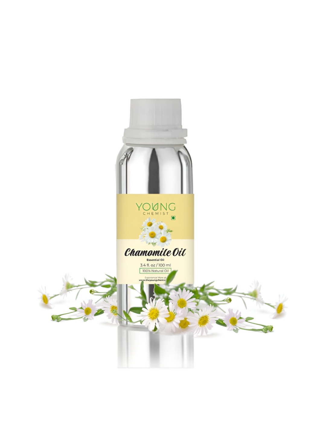

YOUNG CHEMIST Chamomile Essential Oil For Skin & Hair - 100 ml, Yellow