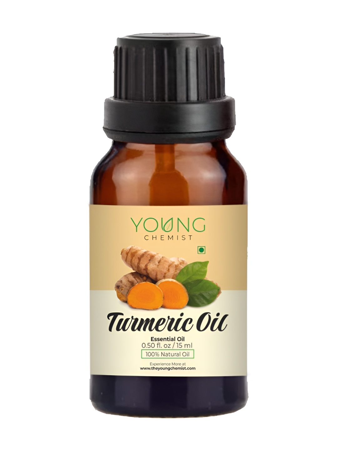 

YOUNG CHEMIST Turmeric Essential Oil For Skin & Hair - 15 ml, Brown