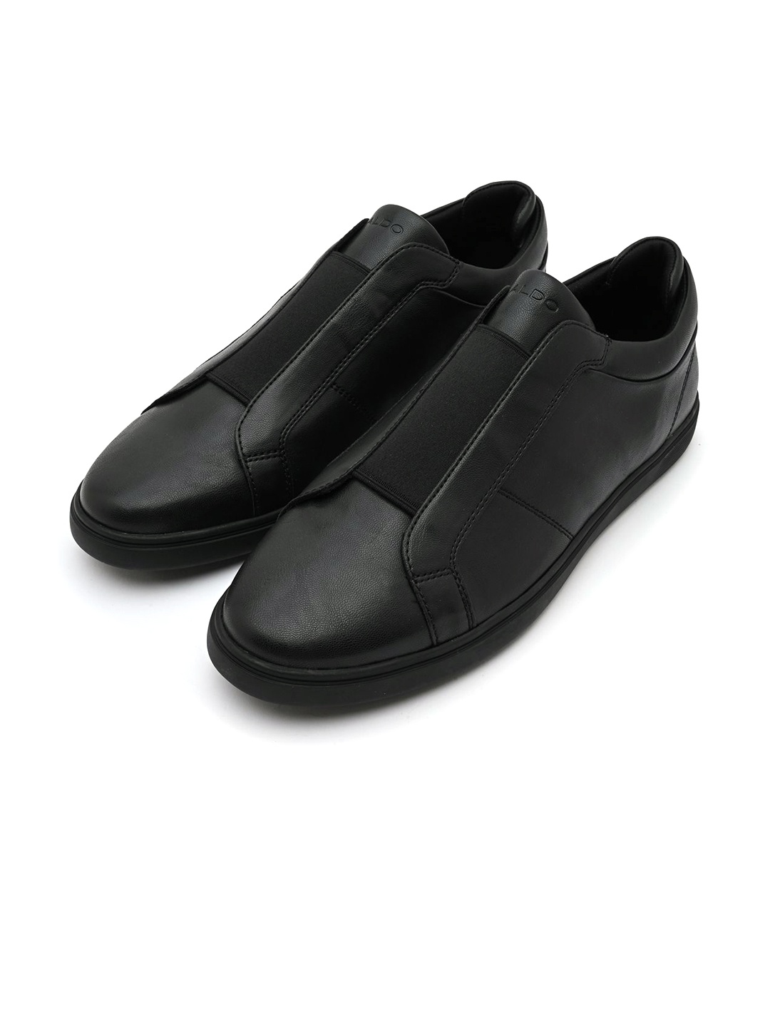 

ALDO Men Round Toe Slip-On Sneakers, Black