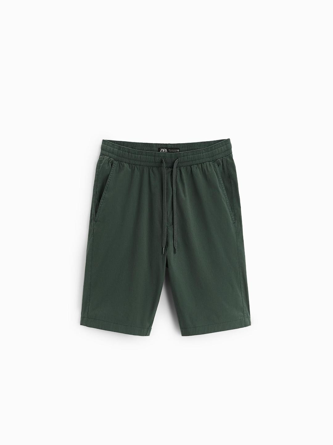 

ZARA Men Khaki Shorts