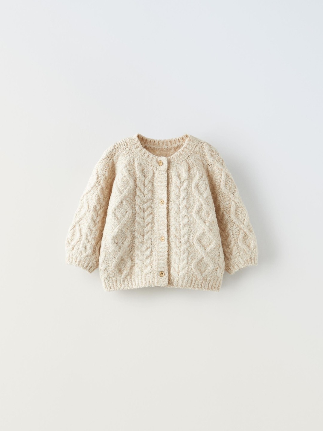 

ZARA Kids-Unisex Beige Sweaters