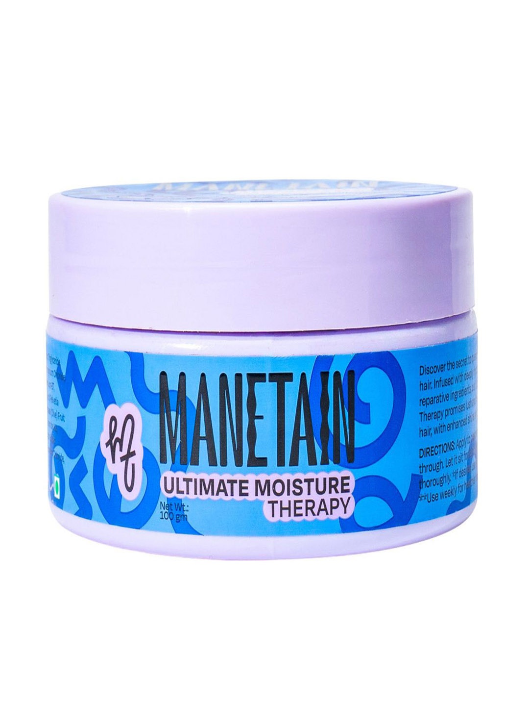 

MANETAIN Ultimate Moisture Therapy For Deep Hydration - 100g, Blue